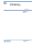 PH4/OR4 Sensor Series pH and ORP Sensors