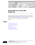 Release Notes for Cisco ONS 15200 Release 1.0.4