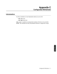 Tran:3512 DSU/CSU User`s Manual:AppC:Worksheets