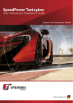 SpeedPower TUNINGBOX User manual and installation guide