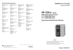 HF 430a Manual - Sumitomo Drive Technologies