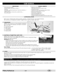 Prima Advance USER MANUAL