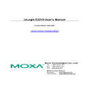 ioLogik E2210 Series User`s Manual