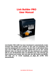Link Builder PRO User Manual
