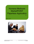 Humana Medicare MarketPOINT Paperless Application
