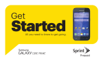 Getting Started - Sprint Support