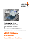 CeCalWin Pro USER MANUAL VOLUME II