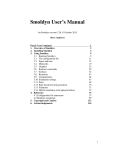 Smoldyn User`s Manual