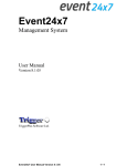 Event24x7 User Manual