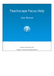 Teachscape Focus Help