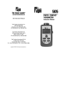 Instruction Manual - Test Products International