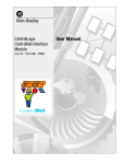 1756-6.5.3, ControlLogix ControlNet Interface Module User Manual