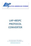 lap-485pc protocol converter