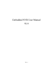 Embedded NVR User Manual