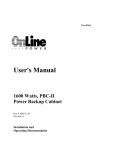 User`s Manual - OnLine Power, Inc.