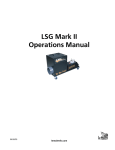 Le Maitre LSG Manual