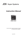AC20 31069 Manual - Super Systems Europe