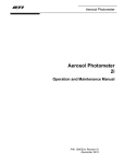 Aerosol Photometer 2i - Air Techniques International