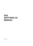 5I25 ANYTHING I/O MANUAL