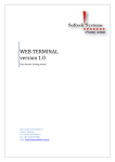 User Manual Web-Based