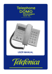 Telephone Domo Manual - Help Association Vega Baja