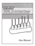 Six Unit Rapid Charger User Manual