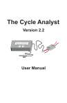 CycleAnalyst Manual