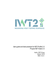 User guide and best practices for NDT-Profile 2.X Proyect NDT