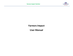 Farmers Impact User Manual