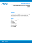 Atmel AT08973: SAMR21 Basic Connections