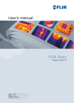 User`s manual FLIR Tools