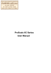 proscale xc - Scale Manuals