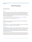 Test Procedure
