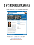 Fayette PVA CMS User Manual