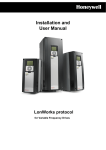 Honeywell-Lonworks Option Board Installation User Manual.book