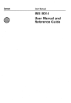 IMS B014 User Manual (DRAFT)