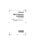 63-2610 - NXL Frequency Converters