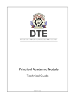 user manual of academic module for updation of information in mis