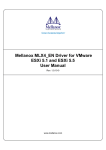 Mellanox MLX4_EN Driver for VMware ESXi 5.1 and ESXi 5.5 User
