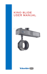 KINO SLIDE USER MANUAL