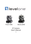 FCS-1040 WCS-2040 IP Camera User`s Manual
