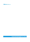 Control Unit ELS Keypad User Manual