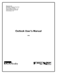 Outlook User`s Manual