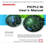 PICPLC16 Manual - MikroElektronika