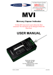 Ion Science MVI User Manual