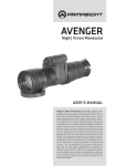 Avenger-manual-v2 - Night Vision Home