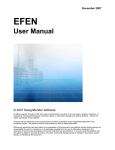 EFEN User`s Manual