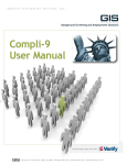 GIS Compli-9 User Manual