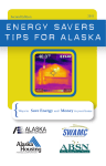 ENERGY SAVERS TIPS FOR ALASKA