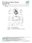 ETC Desire Quick Guide D40, D40XT, D60